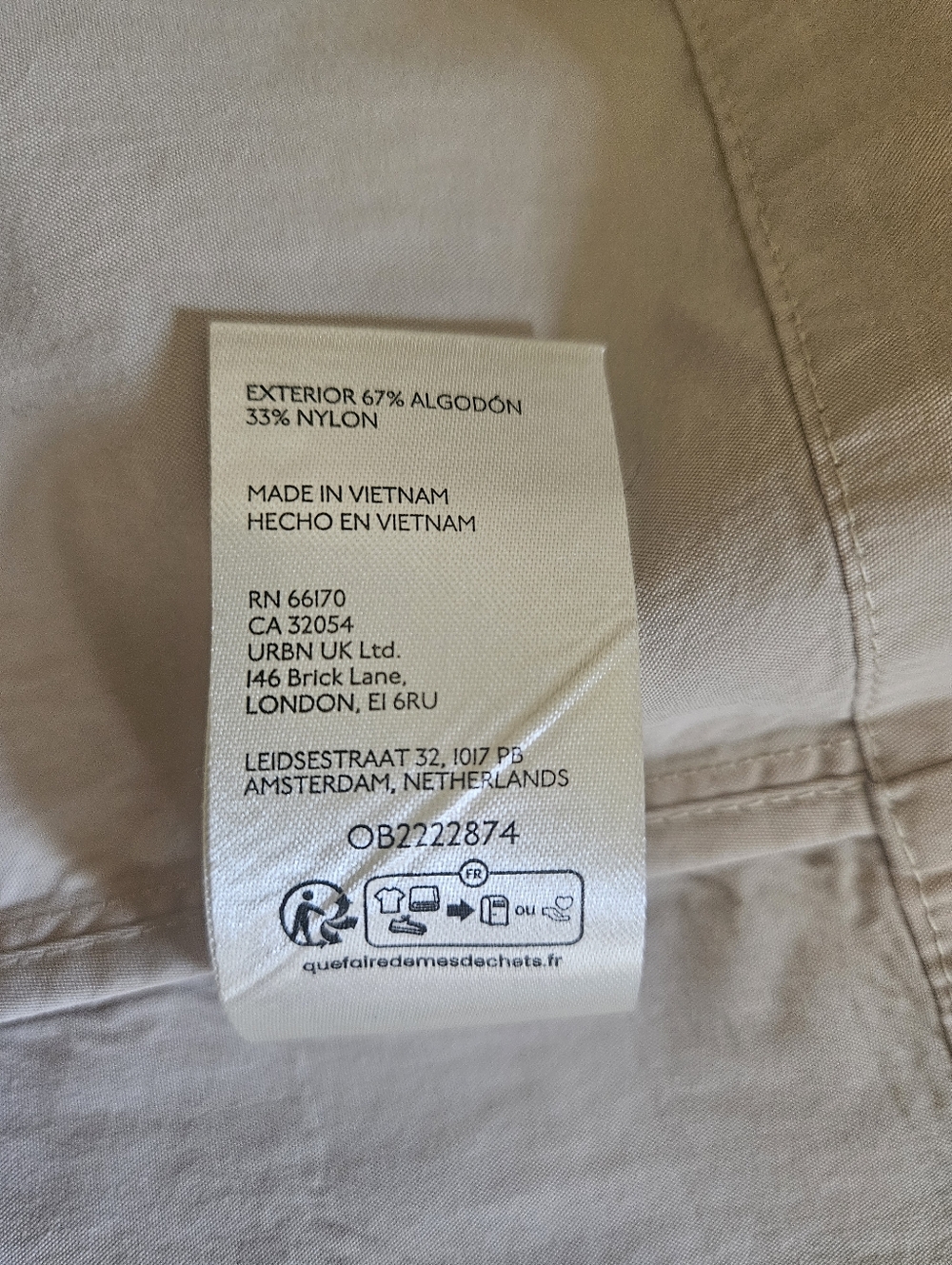 Free People Neutral Beige Longline Trench Coat - Picture 14 of 17